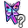 Holo Butterfly help select cursor