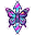 Holo Butterfly vertical resize cursor